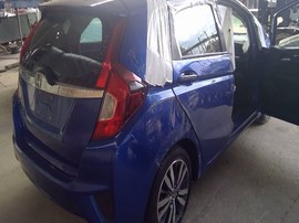 2017 HONDA FIT, BLUE, EX-L MODEL, 1.5L, AT,  A25199